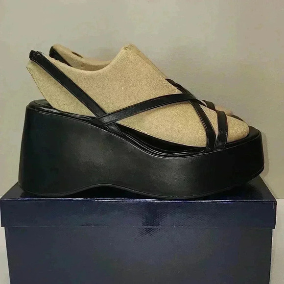 Women platform sandal size 40 new with box - Picture 5 of 6